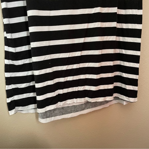 Striped maxi nursing dress - Picture 2 of 5